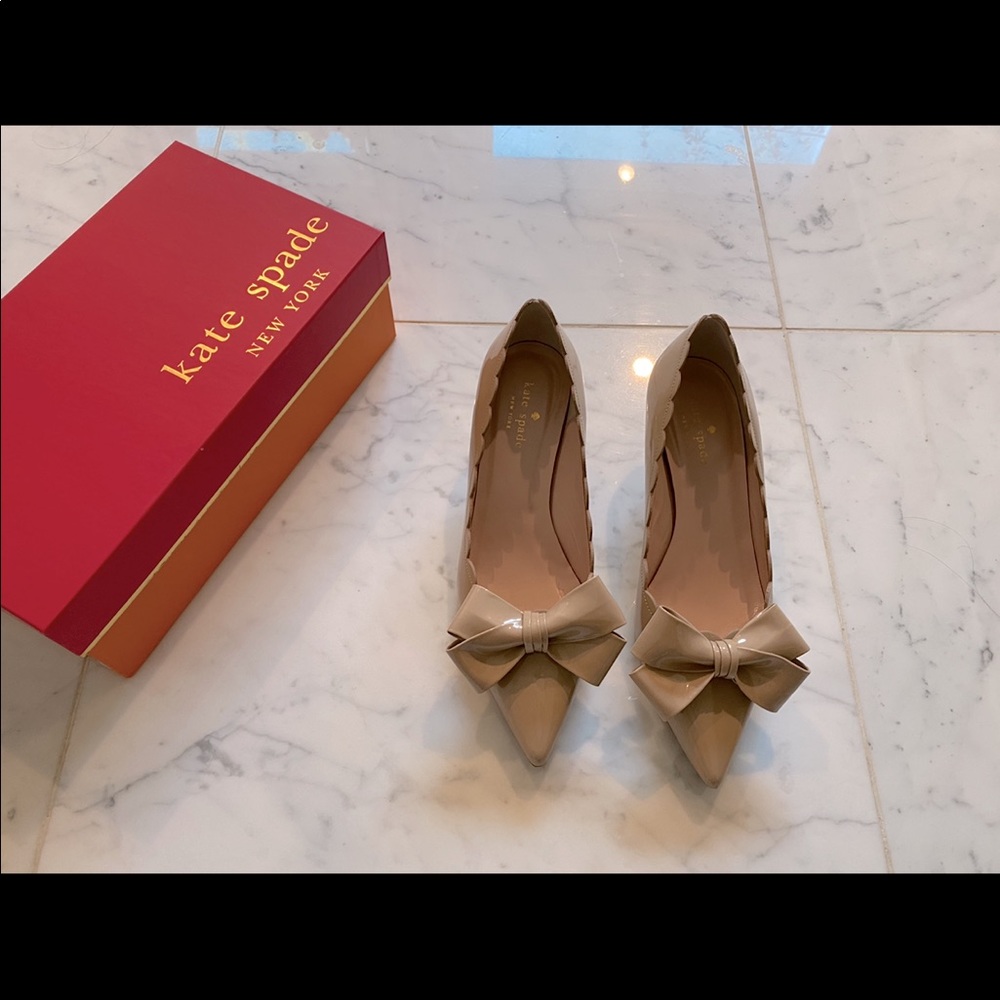 Kate Spade Cute Pump Nude Color